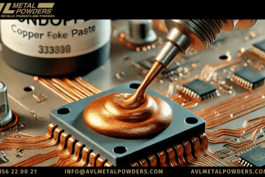 Copper flakes for conductive inks or coatings