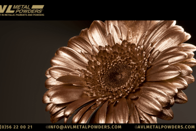 Waterbased metallic pastes