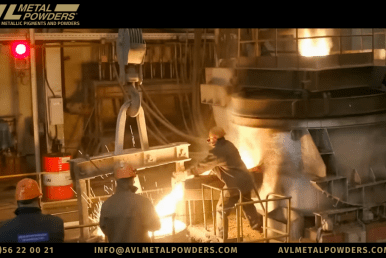 aluminium powders into castable refractories
