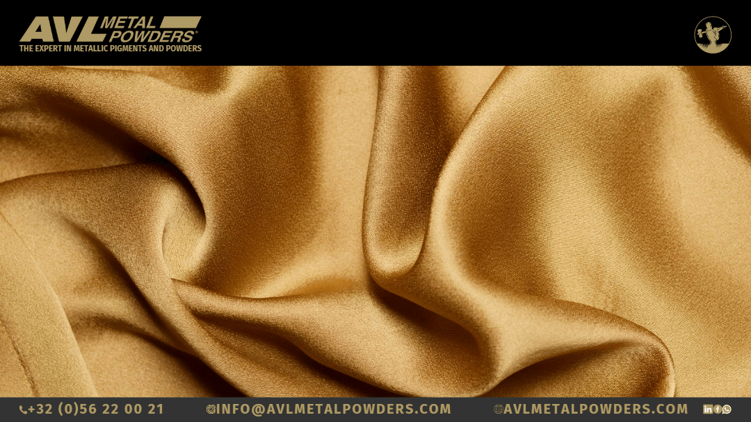 Gold Bronze pigments for screen printing inks