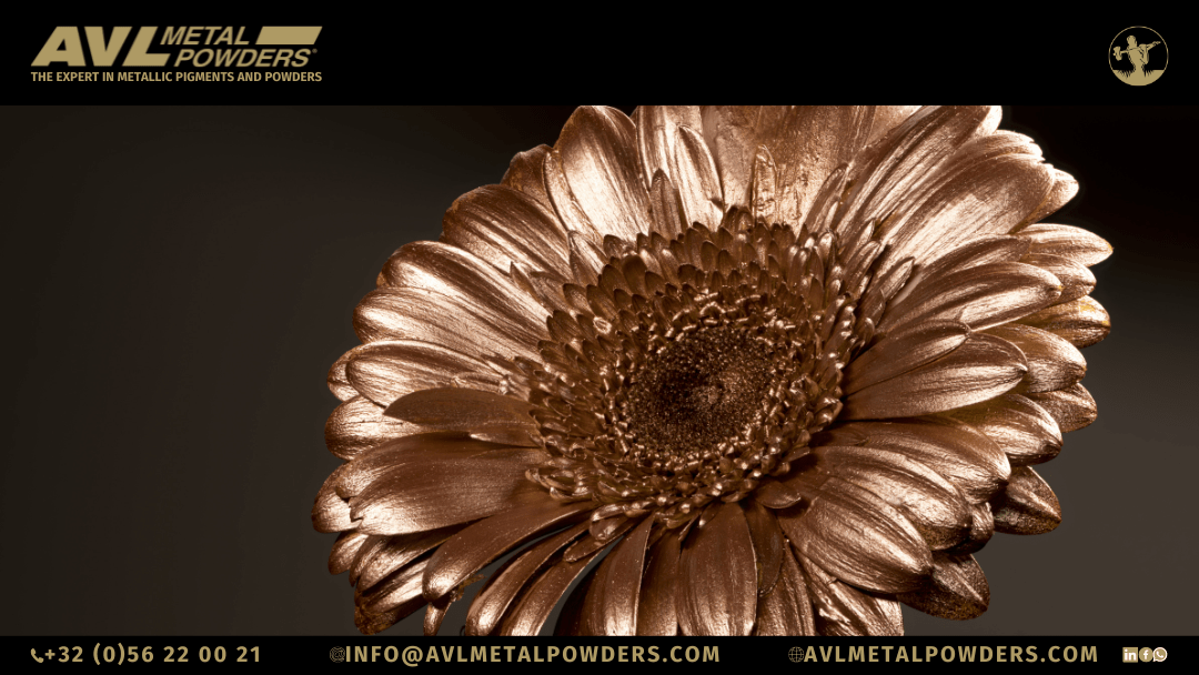 Waterbased metallic pastes