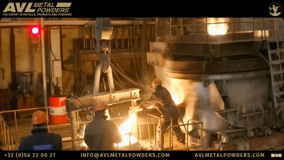 aluminium powders into castable refractories